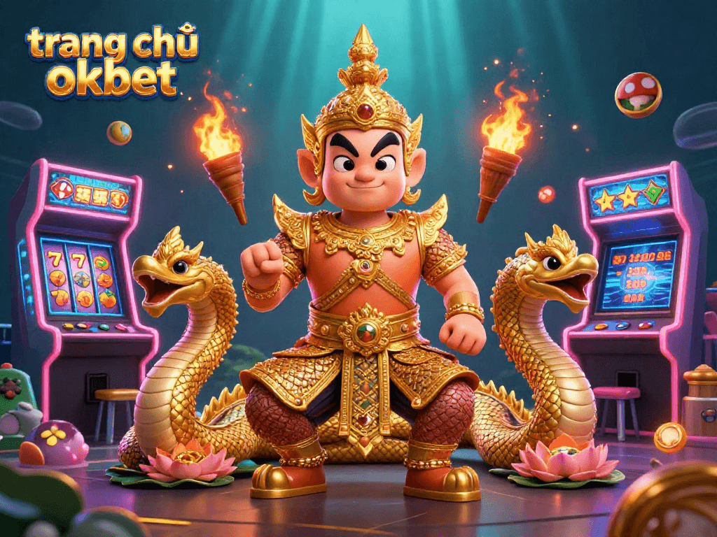 Engage in the vibrant action at trang chủ oxbet with thrilling slot reels and a friendly guardian.