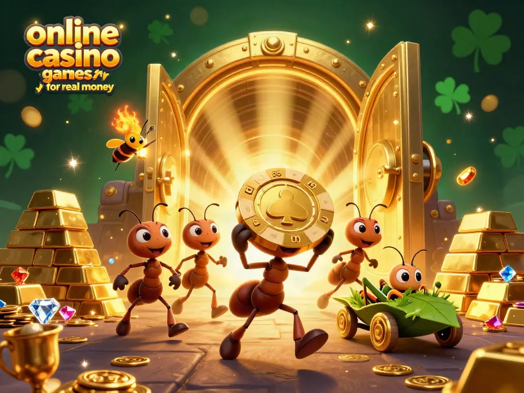 Play exciting online casino games for real money with thrilling animated heist visuals.