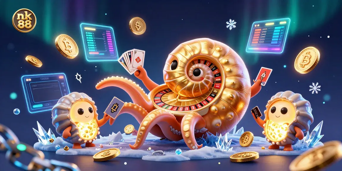 Engage in thrilling gameplay at nk 88 with vibrant 3D graphics showcasing a unique casino scene.