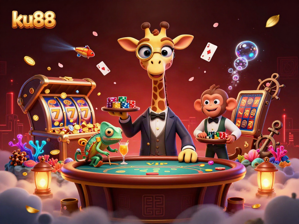 Experience captivating gameplay at ku88 with vibrant casino characters and stunning visuals.