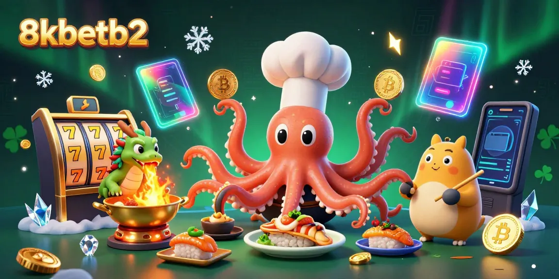 Experience thrilling wins with 8xbetb2 in a vibrant casino scene featuring unique characters and rich game elements.