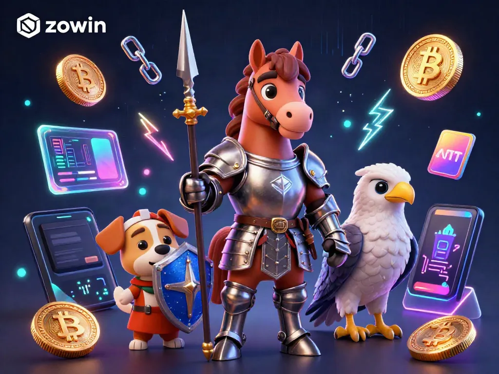 Experience dynamic gaming thrills with ZOWIN as medieval knight and squire face epic challenges.
