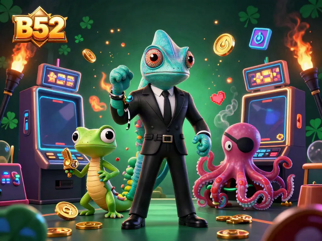 Experience win after win at B52 casino with captivating slot games and dynamic characters!