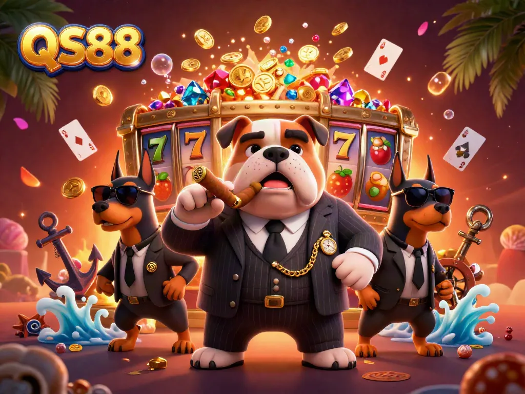Experience excitement with QS88 in a thrilling casino scene featuring dynamic game elements.