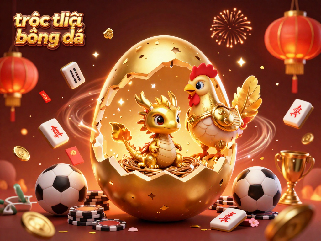 Experience trực tiếp bóng đá with thrilling sports action, vibrant confetti, and mesmerizing elements.